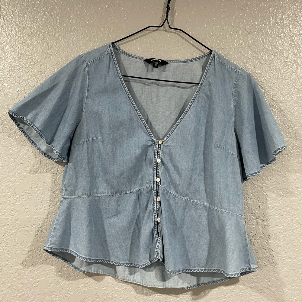Denim Blouse
